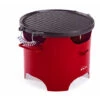Barbecue A Biocombustibile Serbatoio 0,5L Senza Fumo In Acciaio Rosso E Piastra Tonda In Ghisa PURLINE BB03 -Barbecue Forniture Negozio 42192495 1