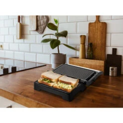 Griglia Elettrica Compatta Da 700 W Con Piastre Antiaderenti PURLINE HOMEAPP GC -Barbecue Forniture Negozio 42192580 3