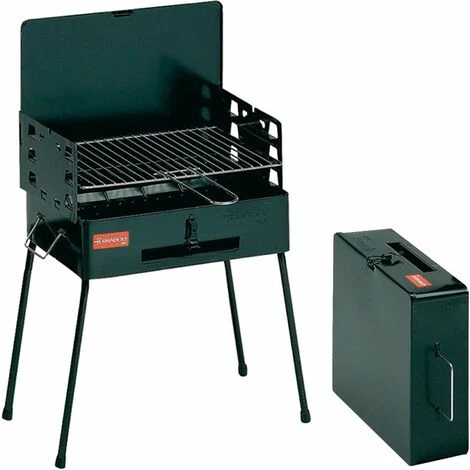 BARBECUE CARBONELLA PIC NIC VALIGETTA FERRABOLI 4 BARBECUE CARBONELLA PIC NIC VALIGETTA FERRABOLI - immagine 2