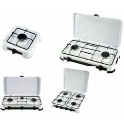 Fornello A Gas & Gpl Fornellino Da Campeggio Cucina Portatile Da 1 Fuoco