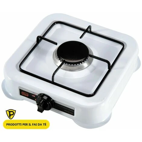 Fornello A Gas & Gpl Fornellino Da Campeggio Cucina Portatile Da 1 Fuoco 4 Fornello A Gas & Gpl Fornellino Da Campeggio Cucina Portatile Da 1 Fuoco - immagine 2