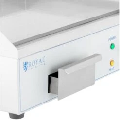 Fry Top Elettrico Liscio 3000W Griglia Universale 55x35 Cm Piastra Per Grigliare -Barbecue Forniture Negozio 45686165 3