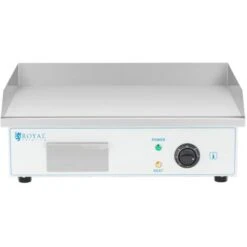 Fry Top Elettrico Liscio 3000W Griglia Universale 55x35 Cm Piastra Per Grigliare -Barbecue Forniture Negozio 45686165 4