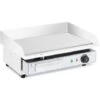 Fry Top Elettrico Piastra Liscia Acciaio Inox 550 X 400 Mm 3.000 W -Barbecue Forniture Negozio 45687353 1