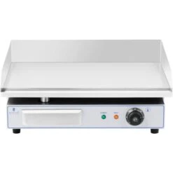 Fry Top Elettrico Piastra Liscia Acciaio Inox 550 X 400 Mm 3.000 W 11 Fry Top Elettrico Piastra Liscia Acciaio Inox 550 X 400 Mm 3.000 W -Barbecue Forniture Negozio 45687353 5