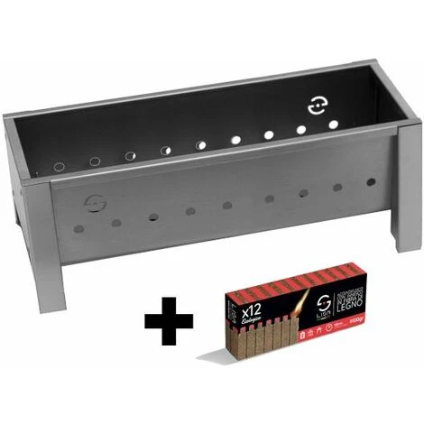 Barbecue A Carbone Per Arrosticini Lisa Torino Camino In Ferro + Accendifuoco Con Innesto 3 Barbecue A Carbone Per Arrosticini Lisa Torino Camino In Ferro + Accendifuoco Con Innesto