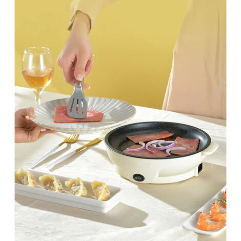 Padella Elettrica Teglia Antiaderente Antiscottatura Riscaldante Cucina KF-A022 4 Padella Elettrica Teglia Antiaderente Antiscottatura Riscaldante Cucina KF-A022 - immagine 2