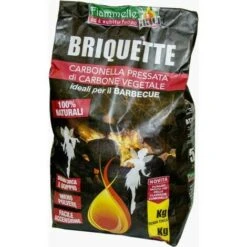 Carbonella Per Barbecue Di Legna Carbone Vegetale Pressato Brace – 1 Sacco Da 3 Kg -Barbecue Forniture Negozio 51432337 3