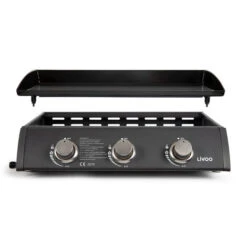 Fry Top Gas 3 Fuochi - Doc277n - Livoo -Barbecue Forniture Negozio 51602364 2