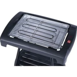 Barbecue Elettrico BBQ Supporto Griglia Bistecchiera Elettrica Con Ripiano 2000W -Barbecue Forniture Negozio 52803682 5