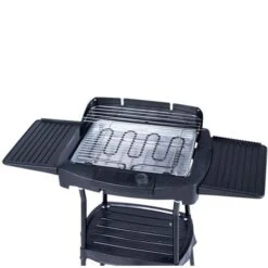 Barbecue Elettrico BBQ Supporto Griglia Bistecchiera Con Ripiani Laterali 2000W -Barbecue Forniture Negozio 52803683 5