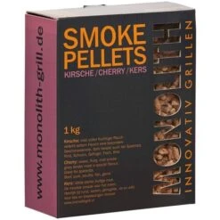 PELLET LEGNA PER BARBECUE AFFUMICATURA A CILIEGIO 1 KG MONOLITH 38127 -Barbecue Forniture Negozio 53234482 3