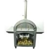 Forno A Legna Professionale Mod. 4P, Con Ripiani Laterali, In Acciaio Inox AISI Certificato, Top Colore Grigio Antracite. -Barbecue Forniture Negozio 53561112 1