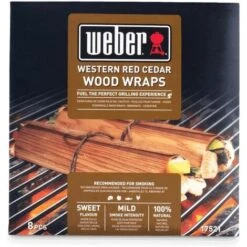 Weber Wraps Per Affumicature Barbecue Cedro Rosso Pacifico 17521 -Barbecue Forniture Negozio 54318006 4