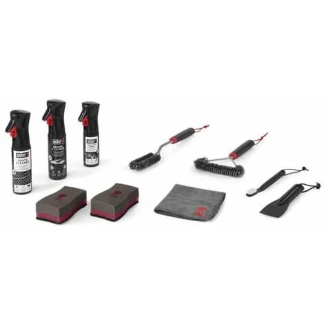Weber Kit Di Pulizia Per Barbecue Smaltati 3 Weber Kit Di Pulizia Per Barbecue Smaltati