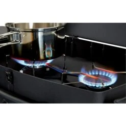 Barbecue A Gas Modello Urban Portatile A Due Fuochi Con Piastra In Ghisa 10 Barbecue A Gas Modello Urban Portatile A Due Fuochi Con Piastra In Ghisa -Barbecue Forniture Negozio 54921463 4