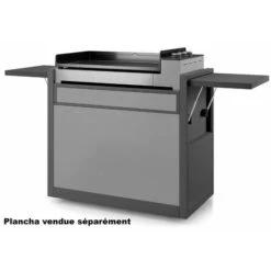 Carrello Per Plancha Nero / Grigio Chiaro - Chpafng75 - Forge Adour