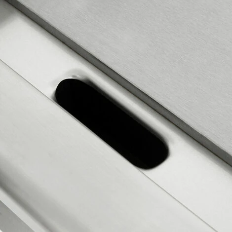 Vertes Piastra Per Griglia Elettrica Professionale, Potenza 4400 Watt, Alloggiamento In Acciaio Inox, Temperatura Regolabile Da 50 A 300°C, Griglia Plancha Elettrica Con Superficie 74x41cm 6 Vertes Piastra Per Griglia Elettrica Professionale, Potenza 4400 Watt, Alloggiamento In Acciaio Inox, Temperatura Regolabile Da 50 A 300°C, Griglia Plancha Elettrica Con Superficie 74x41cm - immagine 5