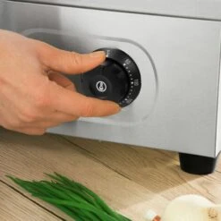 Vertes Piastra Per Griglia Elettrica Professionale, Potenza 3000 Watt, Alloggiamento In Acciaio Inox, Temperatura Regolabile Da 50 A 300°C, Griglia Plancha Elettrica Con Superficie 55x35cm 10 Vertes Piastra Per Griglia Elettrica Professionale, Potenza 3000 Watt, Alloggiamento In Acciaio Inox, Temperatura Regolabile Da 50 A 300°C, Griglia Plancha Elettrica Con Superficie 55x35cm -Barbecue Forniture Negozio 59670792 4