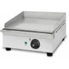 Vertes Piastra Per Griglia Elettrica Professionale, Potenza 1400 Watt, Alloggiamento In Acciaio Inox, Temperatura Regolabile Da 50 A 300°C, Griglia Plancha Elettrica Con Superficie Liscia 31x27cm -Barbecue Forniture Negozio 59670795 1