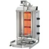 Macchina Per Kebab Griglia Verticale Gyros 11.200 W Gas Naturale -Barbecue Forniture Negozio 59810788 1