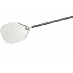 Pala Pizza Casa Alluminio Anodizzato Forata Cm 32 Manico Cm 120 Made In Italy Qualità Professionale
