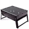 Trade Shop - Barbecue Portatile A Carbonella Per Grigliate Carne Pesce Verdure 20x35x27 Cm -Barbecue Forniture Negozio 6111226 1