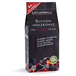 Carbonella Di Faggio LotusGrill 1 Kg LGBK1