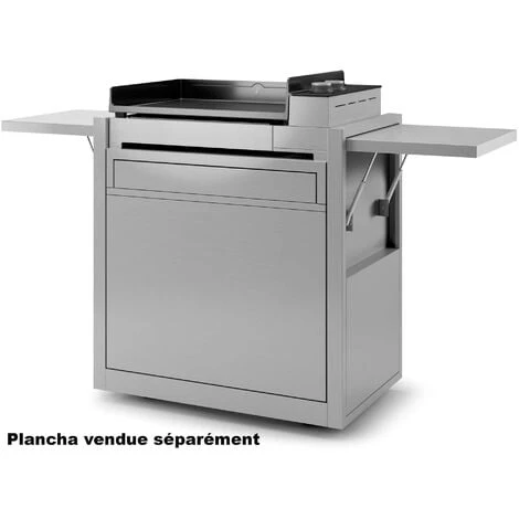 Carrello Per Plancha Inox - Chpif60 - Forge Adour 3 Carrello Per Plancha Inox - Chpif60 - Forge Adour