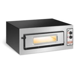 Forno Per Pizza Fornetto Elettrico Professionale 1 Camera Maxi Pizza Ø45cm 455°C