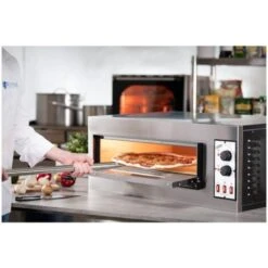 Forno Per Pizza Fornetto Elettrico Professionale 1 Camera Maxi Pizza Ø45cm 455°C 10 Forno Per Pizza Fornetto Elettrico Professionale 1 Camera Maxi Pizza Ø45cm 455°C -Barbecue Forniture Negozio 65341326 4
