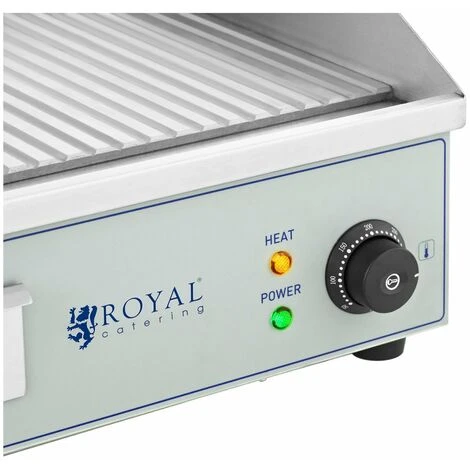 Fry Top Elettrico RCEG-73R 400 X 730 Mm Piastra Elettrica Grill 4 Fry Top Elettrico RCEG-73R 400 X 730 Mm Piastra Elettrica Grill - immagine 2