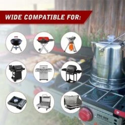 SOEKAVIA Set Di 2 Accenditori Piezoelettrici - Accensione Piezoelettrica - Resistente Al Calore - Per Barbecue A Gas - Accensione Piezoelettrica - Accenditore - Elettrodo Di Accensione - Con Pulsante -Barbecue Forniture Negozio 67315132 5