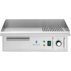 Fry Top Elettrico Griglia Elettrica Piastra Rigata + Liscia 360 X 560 Mm 3000 W 9 Fry Top Elettrico Griglia Elettrica Piastra Rigata + Liscia 360 X 560 Mm 3000 W -Barbecue Forniture Negozio 67498111 4