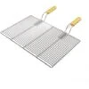 Griglia Rettangolare Per BBQ 60x40 Cm In Acciaio Inox Con Manici Per Grill A Gas, A Sfera Ecc -Barbecue Forniture Negozio 69645200 1
