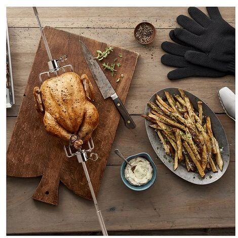 GIRARROSTO PER BARBECUE GENESIS II WEBER 4 GIRARROSTO PER BARBECUE GENESIS II WEBER - immagine 2