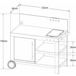 Cook'in Garden - Credenza Per Piastra NOVA XL -Barbecue Forniture Negozio 70592597 4