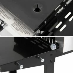 Piastra A Gas MÉRIDA 3 Bruciatori + Carrello -Barbecue Forniture Negozio 70592641 3