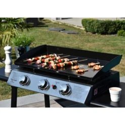Piastra A Gas SÉVILLE - 3 Bruciatori 7,5kW -Barbecue Forniture Negozio 70592781 5