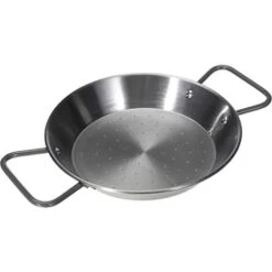 LACOR 63621- Padella Per Paella Di Ferro 20 Cm