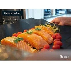 Tappetino Per Barbecue X5 - Set Di 5 Tappetini Per Griglia XL 50x40 Cm Riutilizzabili Antiaderenti - Fogli Per Forno A Gas Barbecue Elettrico Carbone Legna Microonde Silicone - Nero 11 Tappetino Per Barbecue X5 - Set Di 5 Tappetini Per Griglia XL 50x40 Cm Riutilizzabili Antiaderenti - Fogli Per Forno A Gas Barbecue Elettrico Carbone Legna Microonde Silicone - Nero -Barbecue Forniture Negozio 70835887 5