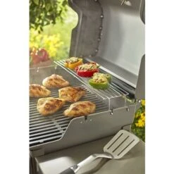 ZOLGINAH Rack Di Riscaldamento Da 25" Per Weber Spirit Serie 300 Spirit E-310 S-310 E-320 S-320 SP-330 (2013-2017), Genesis Da 1000 A 5500, Genesis Silver/Gold B&C, Genesis Platinum I E II Griglie A G -Barbecue Forniture Negozio 71128366 4