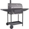 Barbecue A Carbonella Con Ripiano Inferiore Nero VidaXL -Barbecue Forniture Negozio 7220932 1