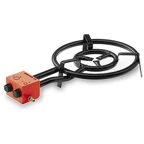 LACOR Fornello Per Paellero A Gas Butano 20-40 Cm, 2 Fuochi Per Padelle Da 28 A 55 Cm 3 LACOR Fornello Per Paellero A Gas Butano 20-40 Cm, 2 Fuochi Per Padelle Da 28 A 55 Cm