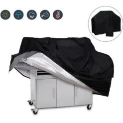 None Copertura Per Griglia Per Barbecue Protezione Impermeabile Antipolvere Antipioggia (senza Tappetino Per Griglia) 100 66 80 Cm
