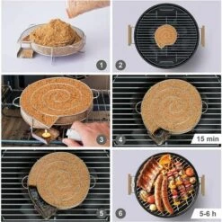 Generatore Di Fumo Freddo GTA Per Affumicatore Con Spazzola Per La Pulizia Delle Griglie -Barbecue Forniture Negozio 85316321 4