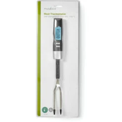 Nedis Termometro Per Carne Impostazione Della Temperatura Display LCD 0 - 110 °C Argento / Nero -Barbecue Forniture Negozio 85339651 5