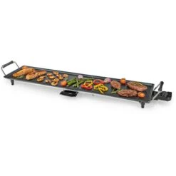 Nedis Teppanyaki Grill Da Tavolo Superficie Di Cottura (l X W): 90 X 23 Cm 5 Impostazioni Di Calore 9 Nedis Teppanyaki Grill Da Tavolo Superficie Di Cottura (l X W): 90 X 23 Cm 5 Impostazioni Di Calore -Barbecue Forniture Negozio 85339667 3