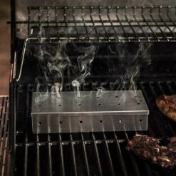 Scatola Per Fumatori, Scatola Per Griglia A Carbone, Coperchio Incernierato, Accessori Per Barbecue Spessi -Barbecue Forniture Negozio 85895942 3