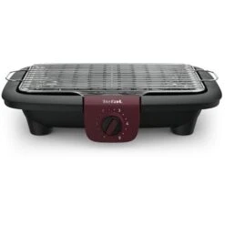 Tefal, BG90E5 Easygrill Adjust, Barbecue Elettrico Da Tavolo, 2300 Watt, Superficie Grill 720 Cm², Facile Da Pulire, Nero/bordeaux -Barbecue Forniture Negozio 86329312 3